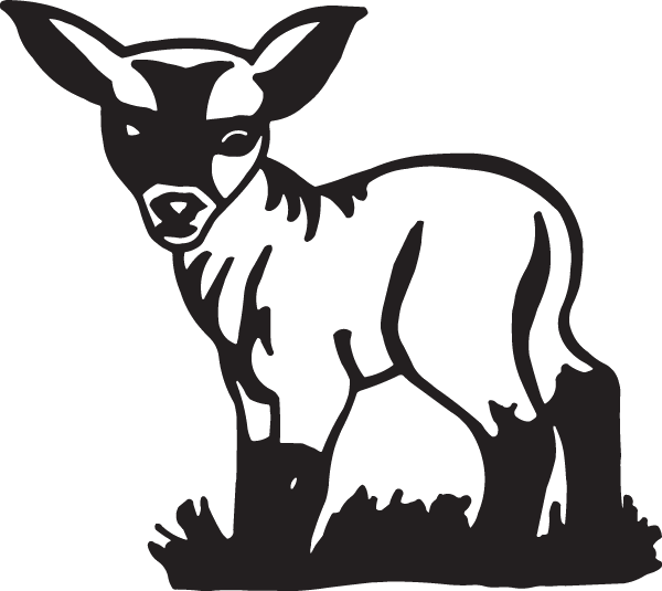(image for) Baby Lamb Decal