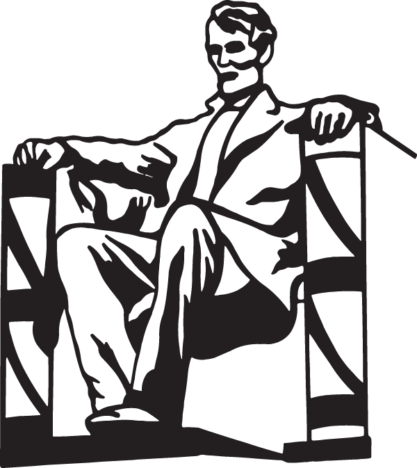 (image for) Abe Lincoln Decal