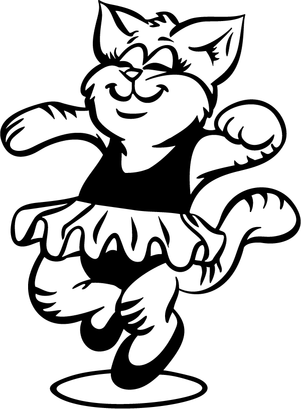(image for) Ballerina Kitty Decal