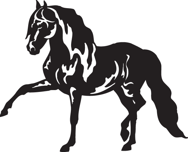 (image for) A Tennessee Walker Decal