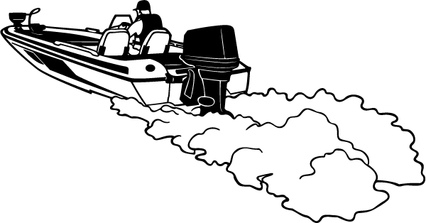 (image for) Bass Boat Decal
