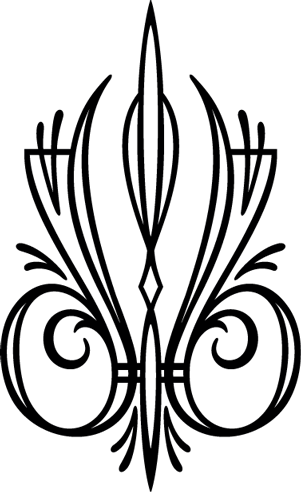 (image for) Western Style Pinstripe Decal