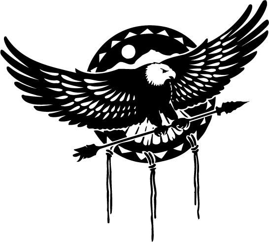 (image for) Eagle and Arrow Hood Decal