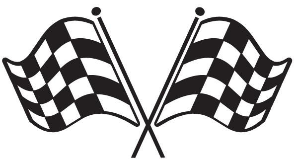 (image for) Checkered Flag sticker