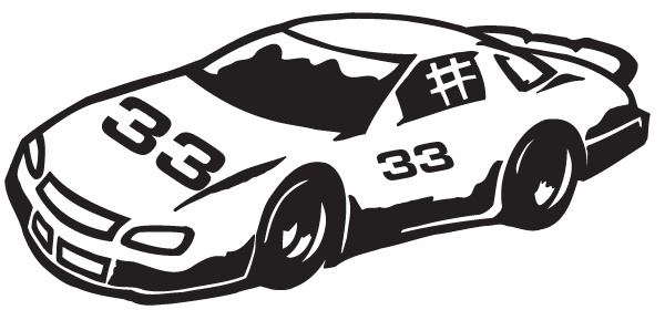 (image for) Stock car 33 decal