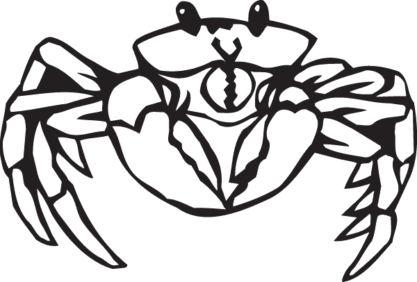 (image for) Crab Crawler Decal