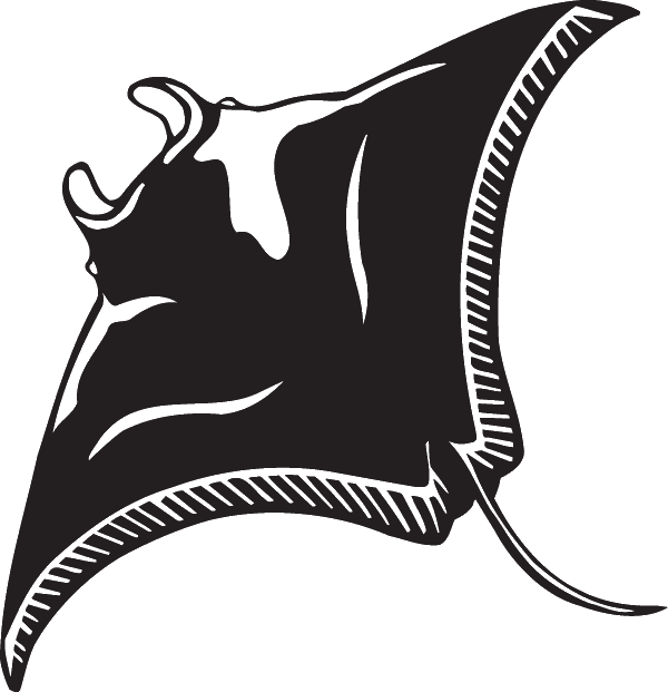 (image for) Manta Ray Decal