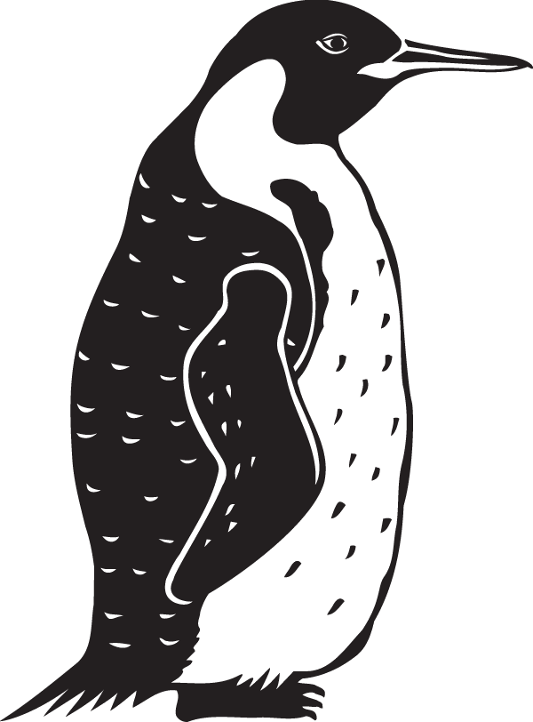 (image for) Penguin Decal
