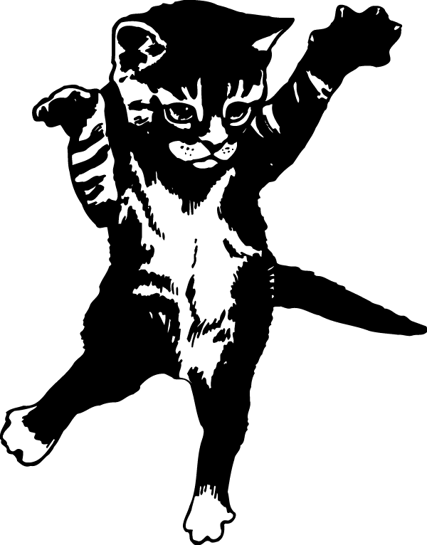 (image for) Pounce Pussycat Decal