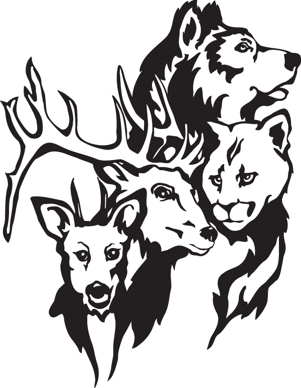 (image for) Wildlife decal