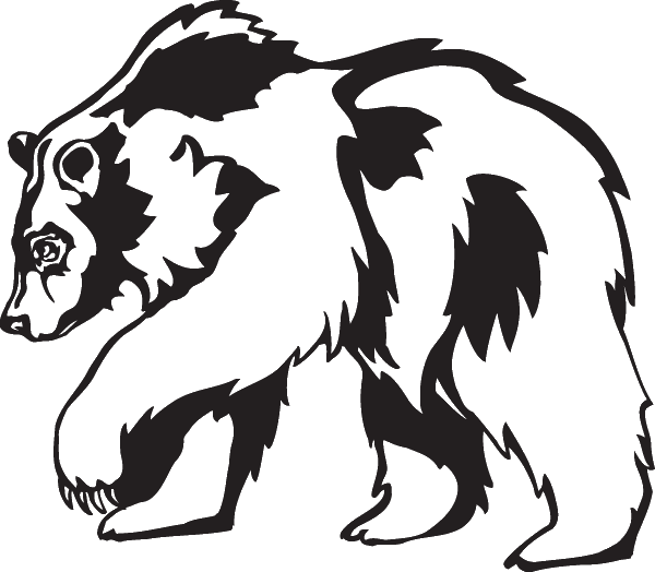 (image for) Burly Bear Decal