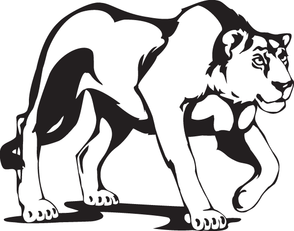(image for) Lioness on the Hunt Decal