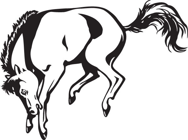 (image for) Wild Horse Decal