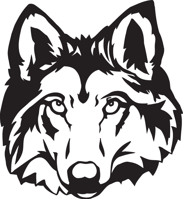 (image for) Wolf Stare Decal