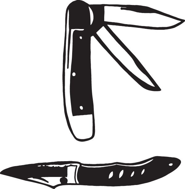 (image for) Pocket Knife Decal
