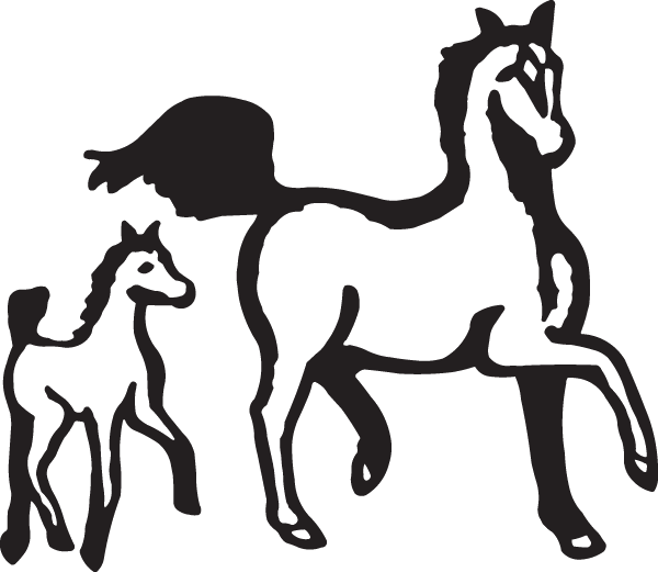 (image for) Mare and Colt Decal