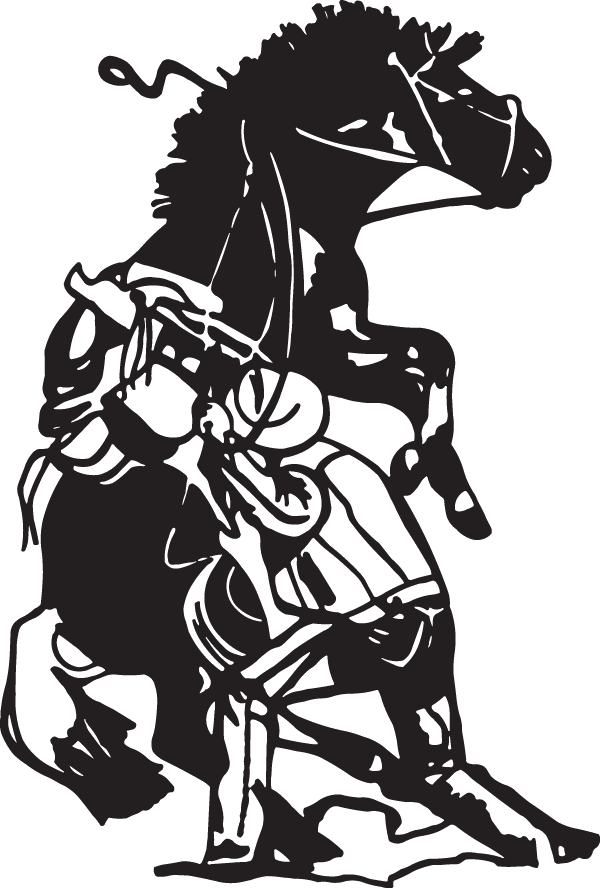 (image for) Wild Bronc Decal