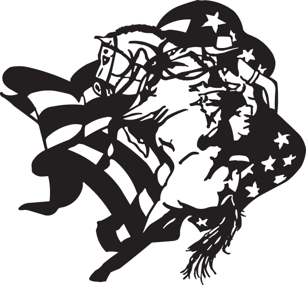 (image for) Cowboy Mural Decal