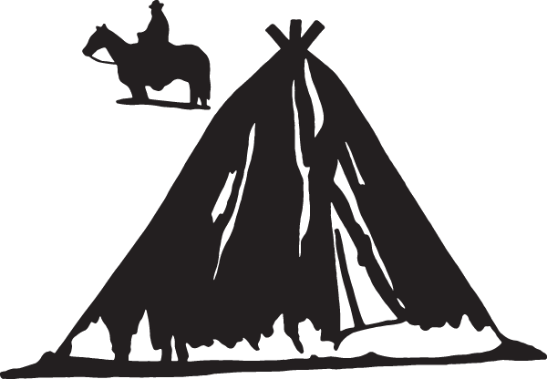 (image for) Teepee Decal