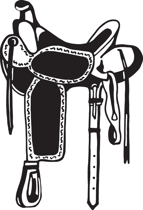 (image for) Leather Saddle Decal