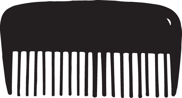 (image for) Mane Comb Decal