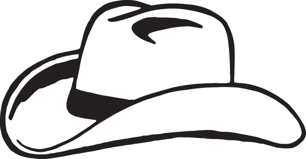 (image for) Cowboy Hat Decal