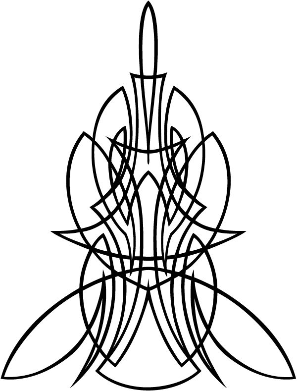 (image for) Deep & Heavy Hood Decal