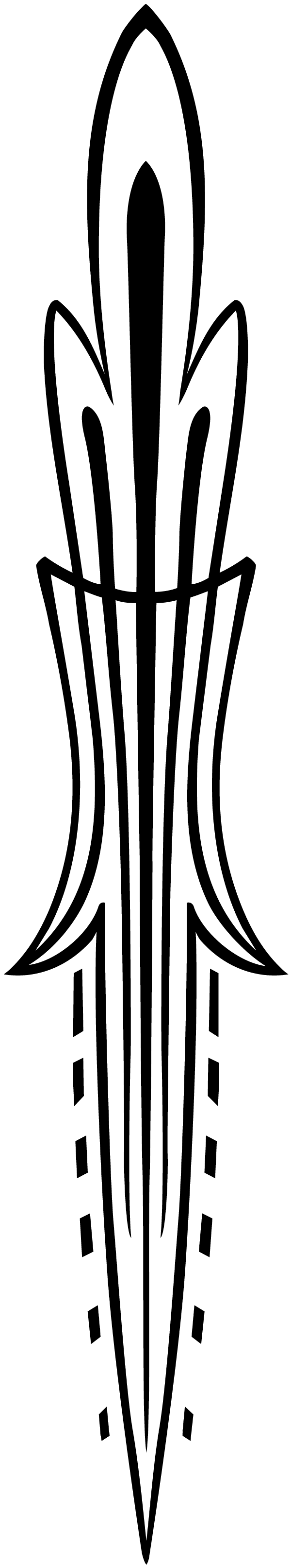 (image for) Dagger Hood Decal