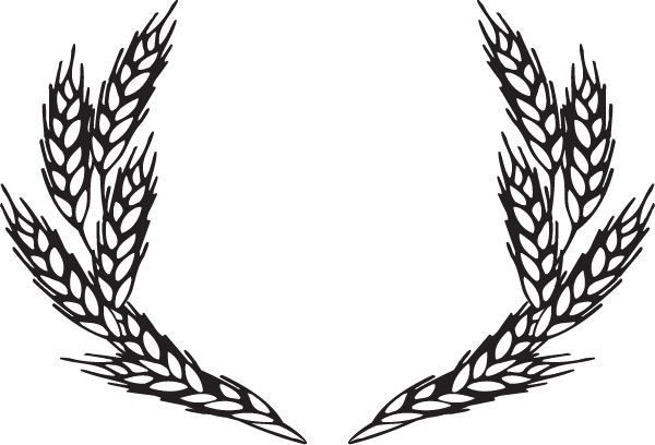(image for) Wheat Wreath Hood Decal