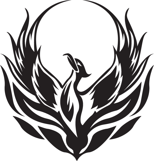 (image for) Fire Bird Hood Decal