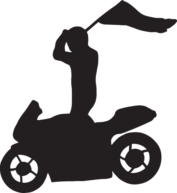 (image for) Winner Silhouette Decal