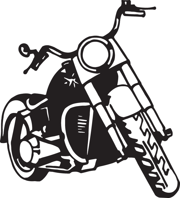 (image for) Hog Motorbike decal