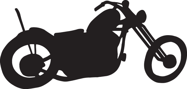 (image for) Motorcycle Silhouette Decal