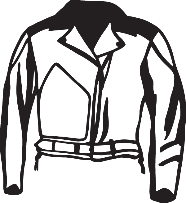 (image for) Leather Riding Jacket Decal