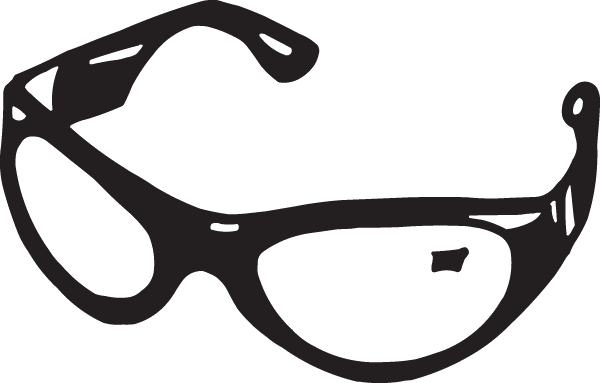 (image for) Riders Glasses Decal