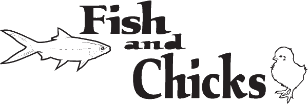 (image for) Fish and Chicks decal