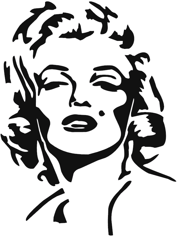 (image for) Marilyn Monroe Decal