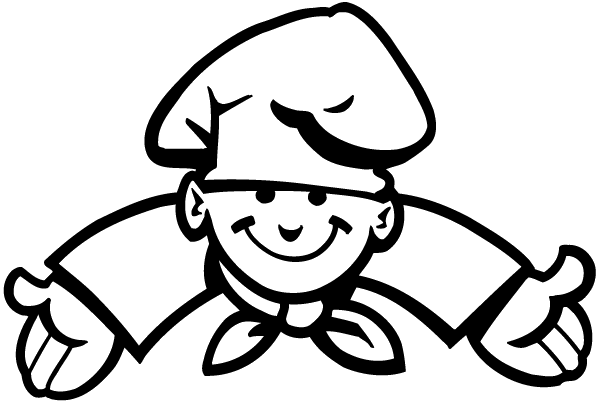 (image for) Happy Chef Decal