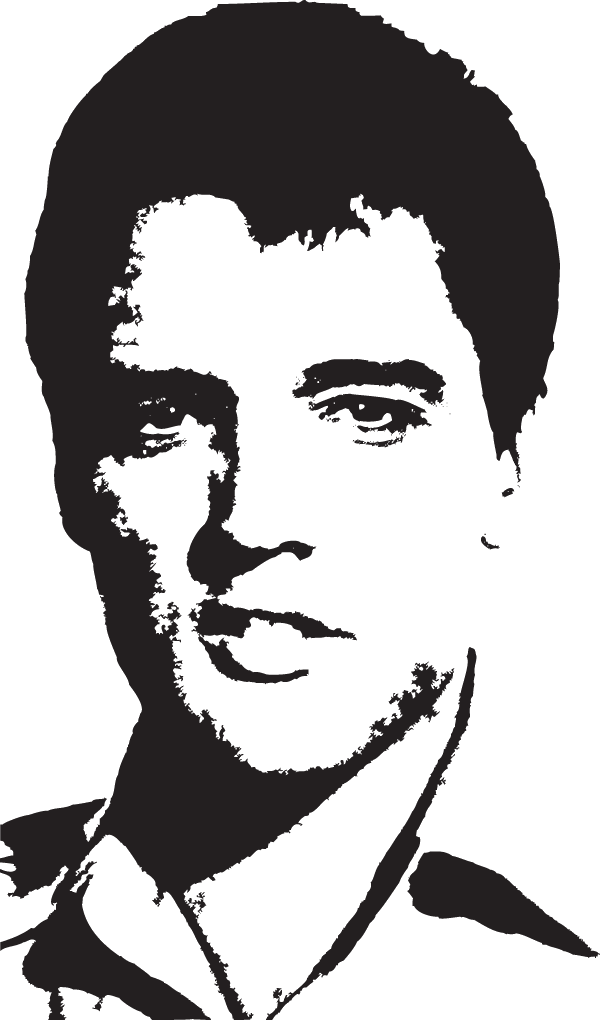 (image for) Elvis in Person Decal
