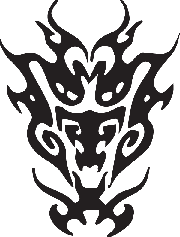 (image for) Barren Knight Tribal Decal