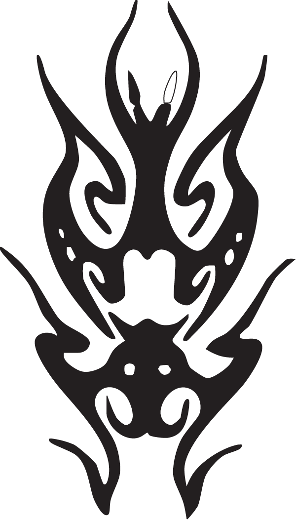 (image for) Frog Tribal Decal