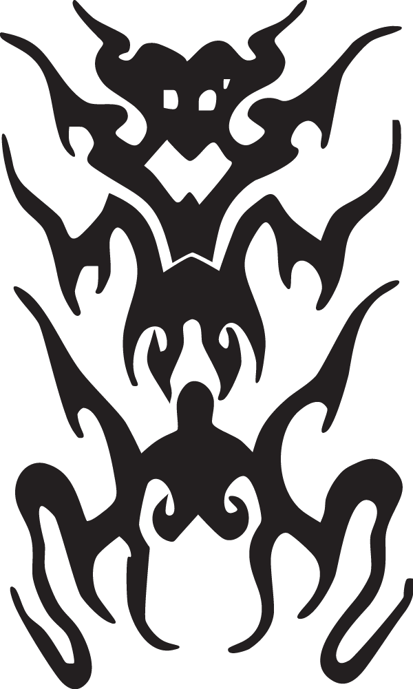 (image for) High Speed Tribal Decal