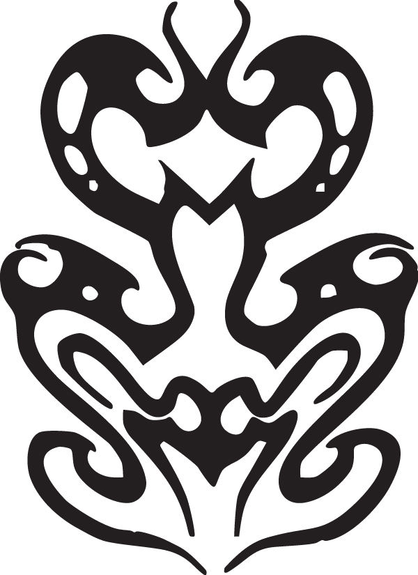 (image for) Eagle Water Tribal Decal