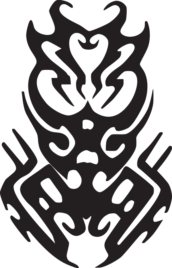 (image for) Tribal Burning Decal