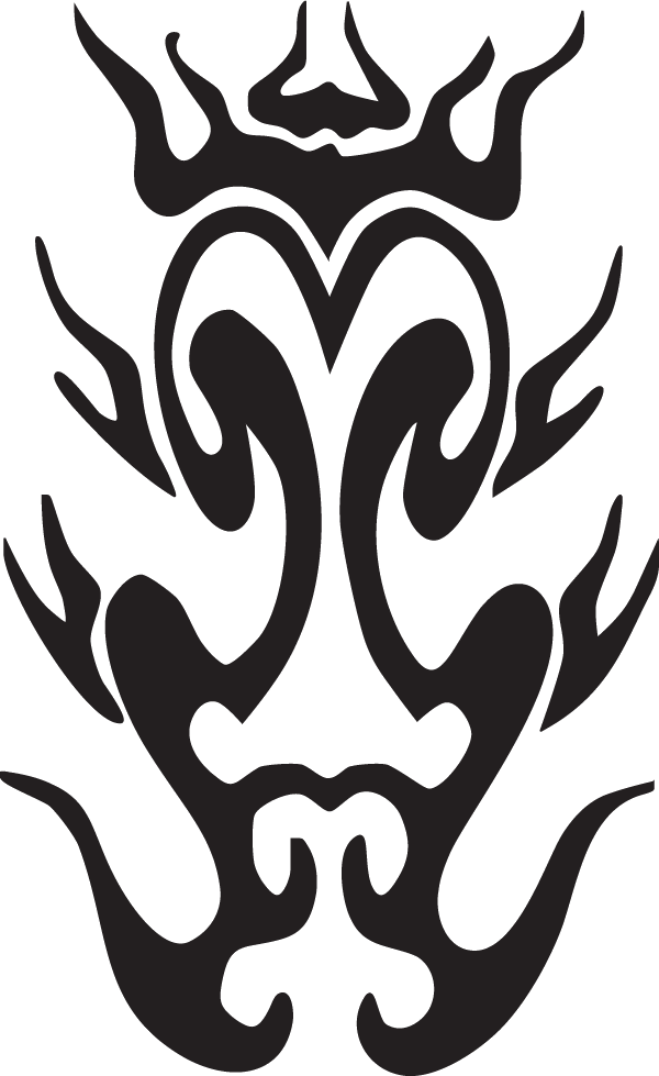 (image for) Updraft Tribal Decal