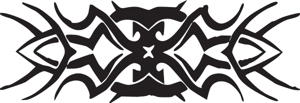 (image for) Harlem Rumble Tribal Decal