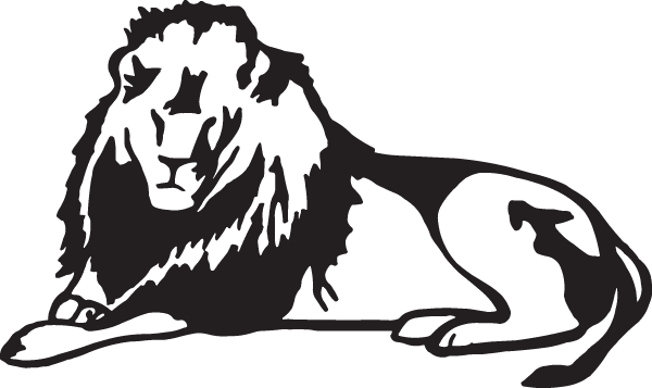(image for) Lazy Lion Decal