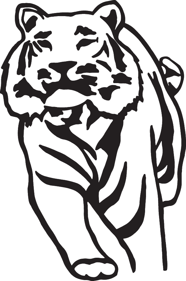 (image for) Bengal Tiger Decal