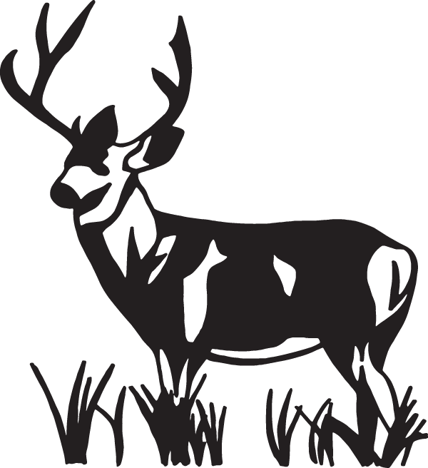 (image for) Mule Deer Decal