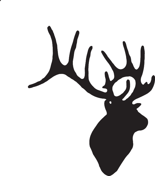 (image for) Elk Silhouette Decal
